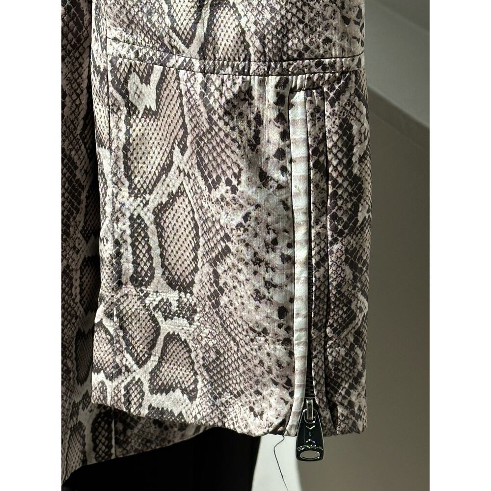 Via Spiga Python Print Trench Coat | Size Small - image 8